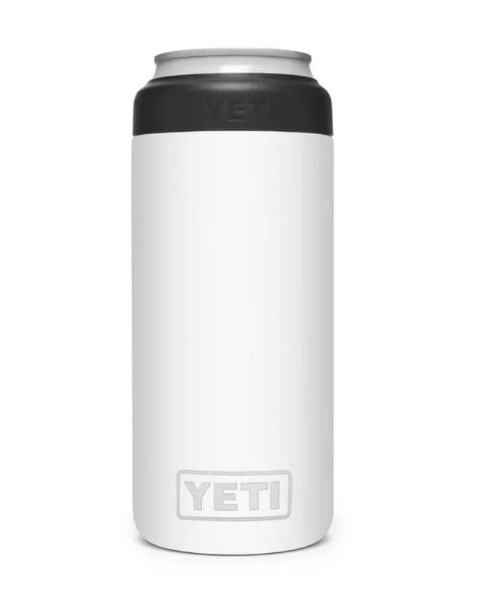 Yeti Coolers - Rambler Colster Slim Can - White