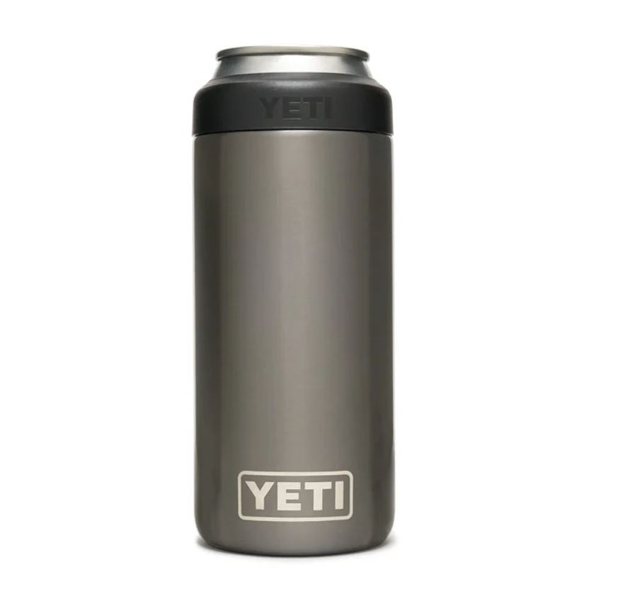 Yeti Coolers - Rambler Colster Slim Can - Black