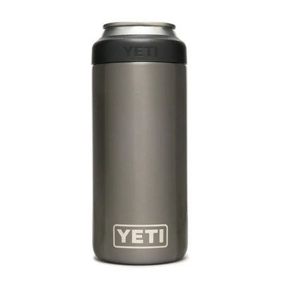 Yeti Coolers - Rambler Colster Slim Can - Black