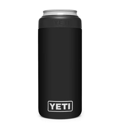 Yeti Coolers - Rambler Colster Slim Can - Black