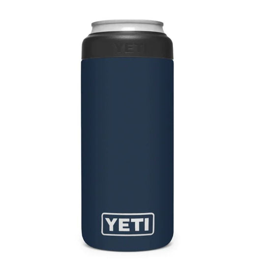 Yeti Coolers - Rambler Colster Slim Can - Navy