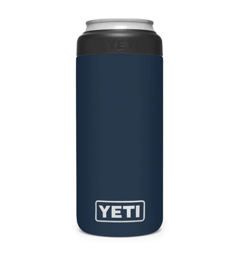 Yeti Coolers - Rambler Colster Slim Can - Black