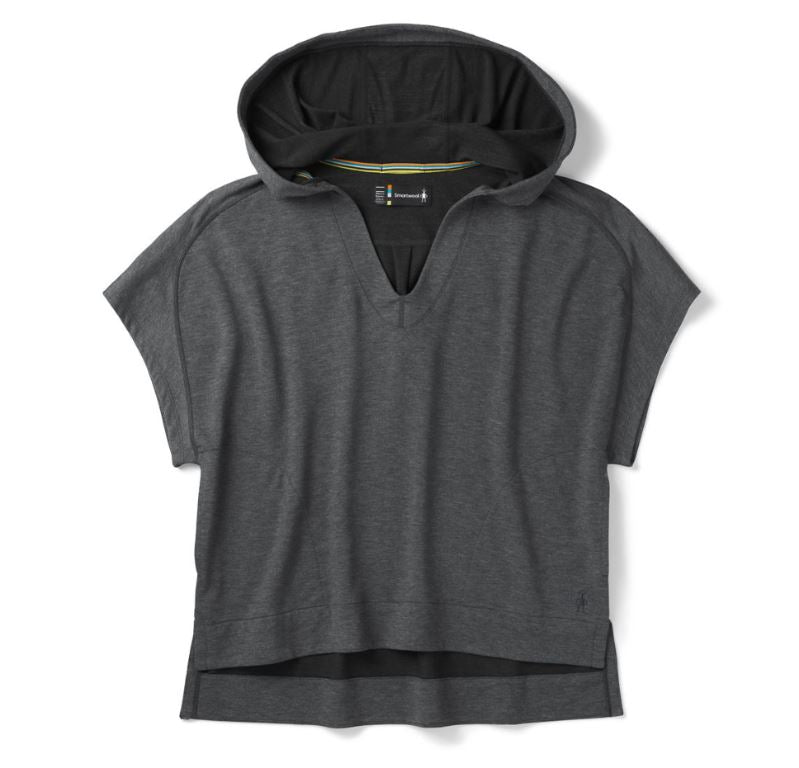 Smartwool - Active Reset Hooded Pullover - Women's - Charcoal