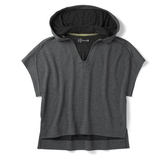 Smartwool - Active Reset Hooded Pullover - Women's - Charcoal