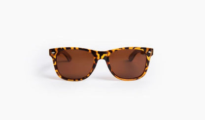 Optic Nerve - Hoodoo - Matte Black; Walnut Wood Temples Grey