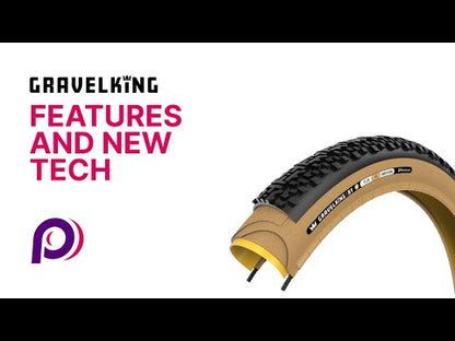 Panaracer - GravelKing SK Clincher Folding - Black/Brown