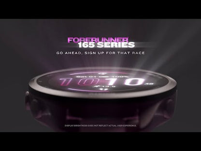 Garmin - Forerunner 165 Music - Black/Slate Gray