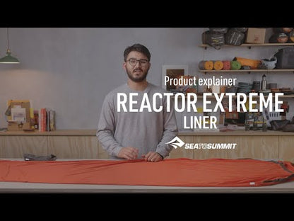 Sea to Summit - Reactor Extreme Mummy Liner - Spicy Orange