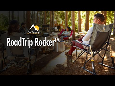 GCI Outdoors - RoadTrip Rocker - Mercury Gray