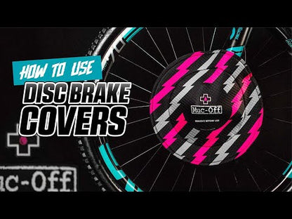Muc-Off - Disc Brake Covers - Black/Pink