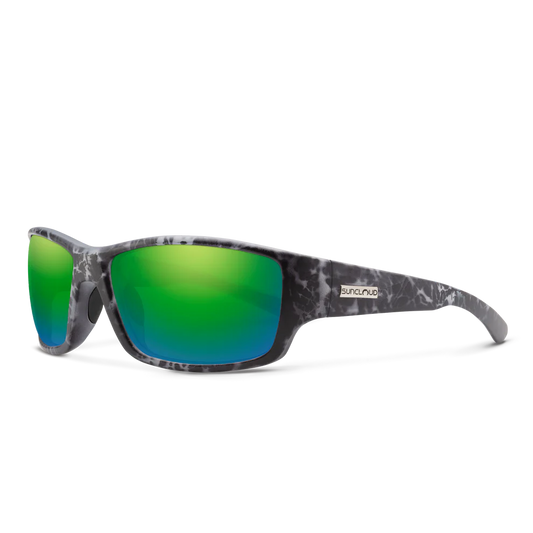 Suncloud - Hull - Matte Stonefish/Polarized Green Mirror