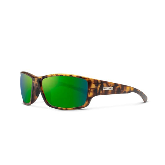 Suncloud - Hull - Matte Tortoise; Polarized Green Mirror