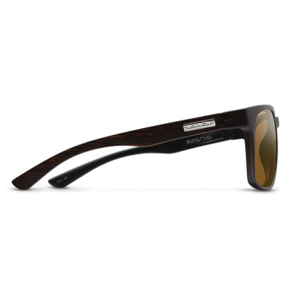 Suncloud - Hundo - Matte Black; Polarized Red Mirror