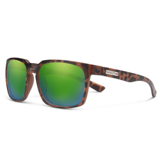 Suncloud - Hundo - Matte Tortoise; Green Mirror