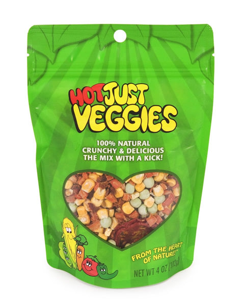 Just Tomatoes - Hot Just Veggies 4oz Package - Just Hot Veggies