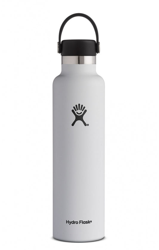 Hydro Flask - 24oz Standard Mouth Flex Cap - White