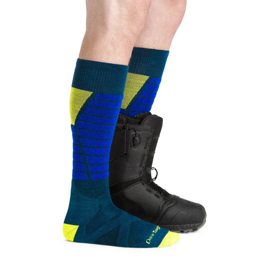 Darn Tough - Function X OTC Midweight with Cushion with Padded Shin Men's - Black