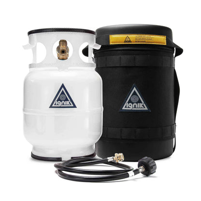 Ignik - Gas Growler Deluxe Black Edition - Black