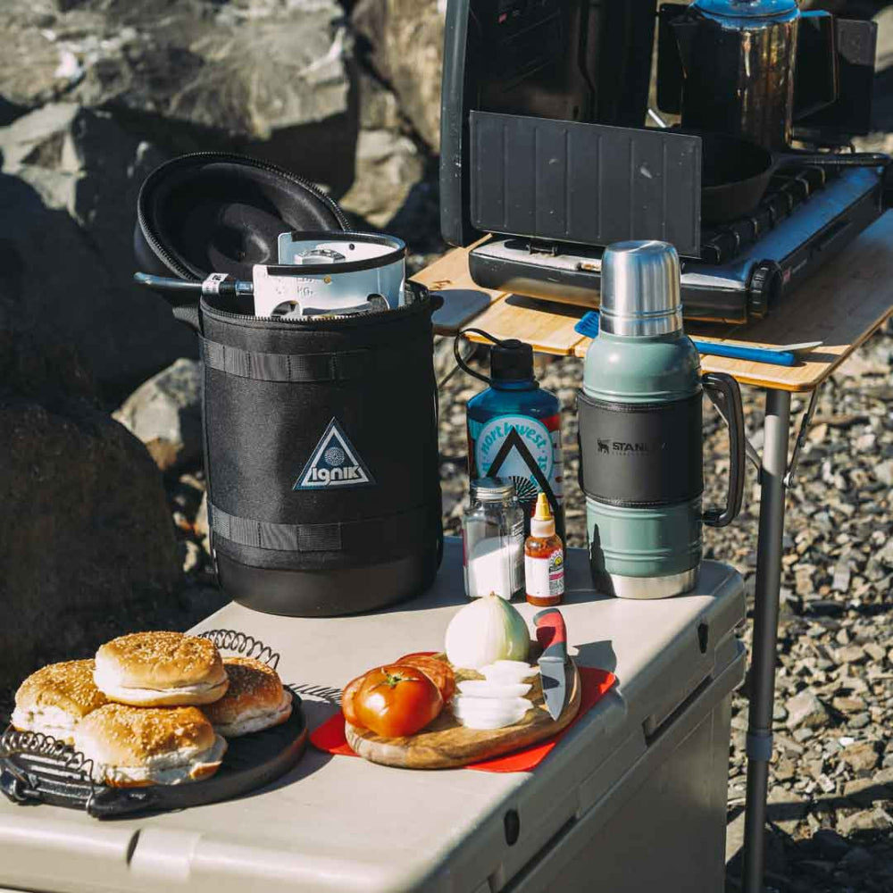 Ignik - Gas Growler Deluxe Black Edition - Black