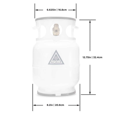 Ignik - Gas Growler Deluxe Black Edition - Black