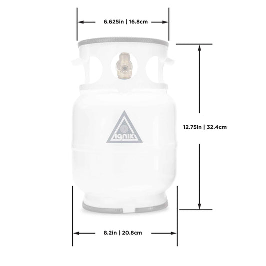 Ignik - Gas Growler Deluxe Black Edition - Black