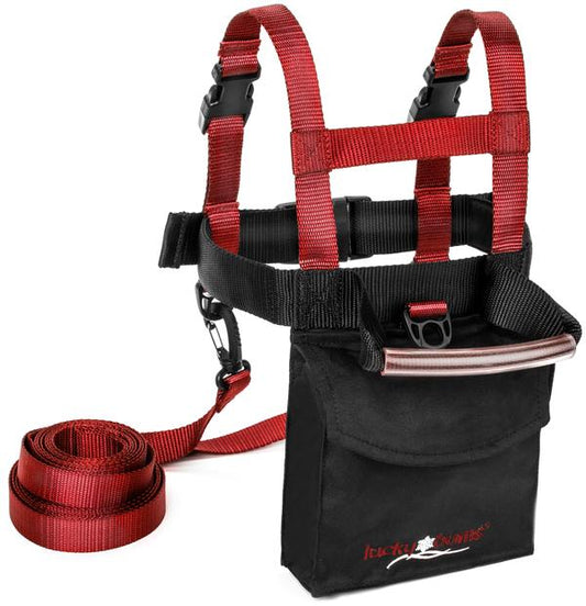 Luckybums - Ski Trainer Leash System - Pink