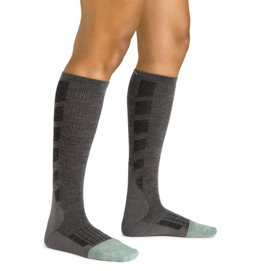 Darn Tough - Emma Claire Mid-Calf Lightweight With Cushion - Shale