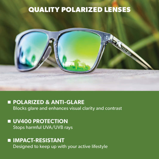 Clear Grey / Green Moonshine Fast Lanes Sport