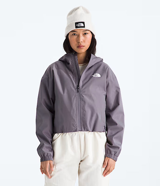 The North Face - Quest Mono Cropped Jacket - Women's - Transcendent Grey