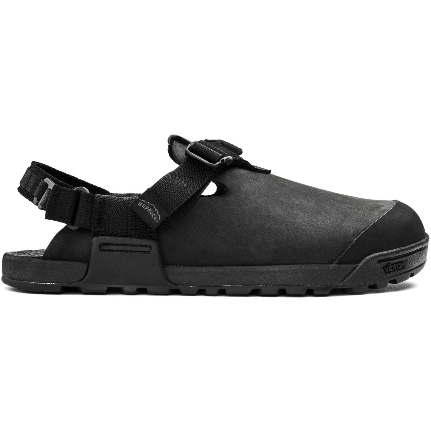 Bedrock - Mountain Clog - Nubuck Leather - Obsidian Dark Gray