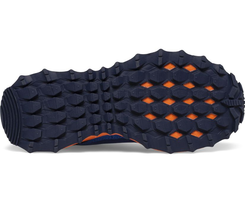 Saucony - Big Peregrine 12 Shield Kids' - Navy/Orange