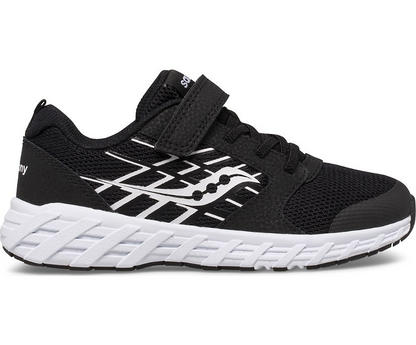 Saucony - Wind A/C 2.0 - Big Kids' - Black/White