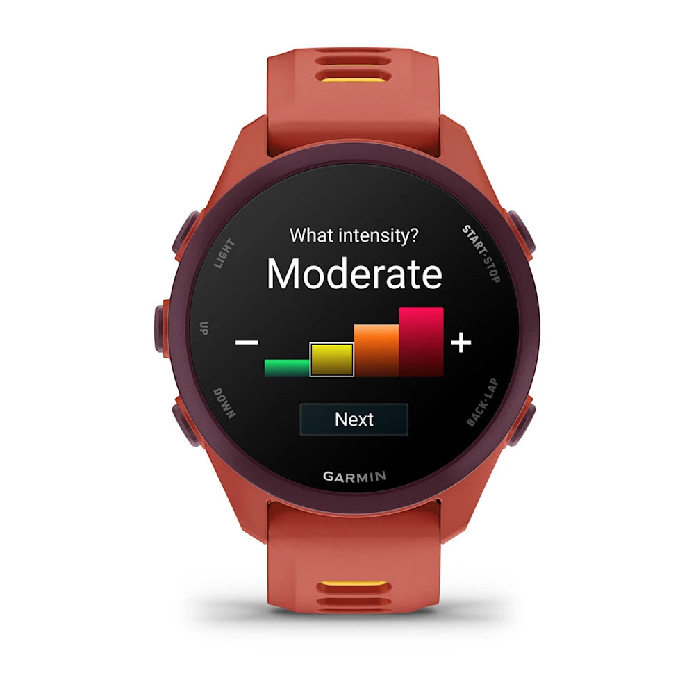 Garmin - Forerunner 170 Music - Red Pink/ Mango