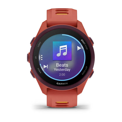 Garmin - Forerunner 170 Music - Red Pink/ Mango