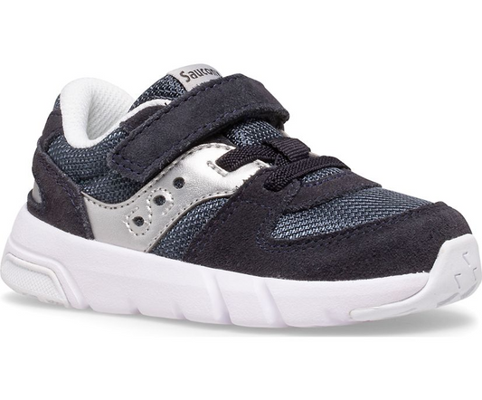 Saucony - Little Kids Jazz Lite 2.0 - Navy/Silver