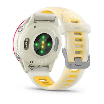 Garmin - Forerunner 570 - 42mm - Bone/Raspberry/Mango