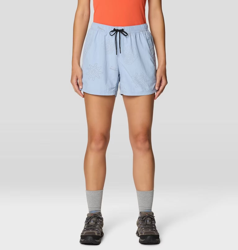 Mountain Hardwear - Stryder Short - Beach Breeze Screens Print