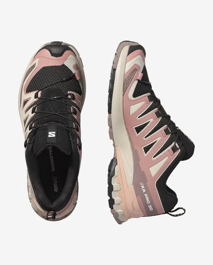Salomon - Women's XA Pro 3D V9 - Black/Burlwood/Mahogany Rose