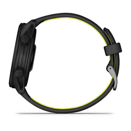 Garmin - Forerunner 170 Music - Black/ Amp Yellow