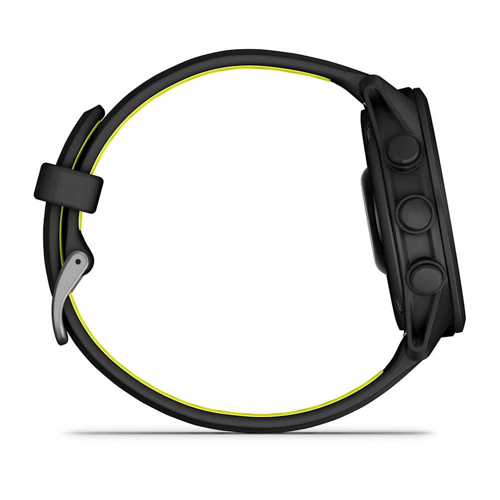 Garmin - Forerunner 170 Music - Black/ Amp Yellow