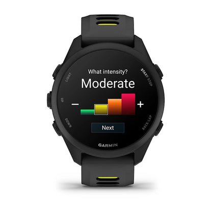 Garmin - Forerunner 170 Music - Black/ Amp Yellow