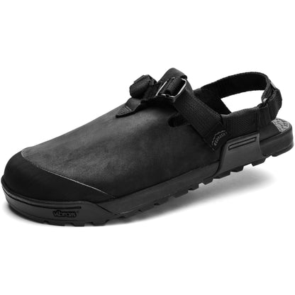 Bedrock - Mountain Clog - Nubuck Leather - Obsidian Dark Gray
