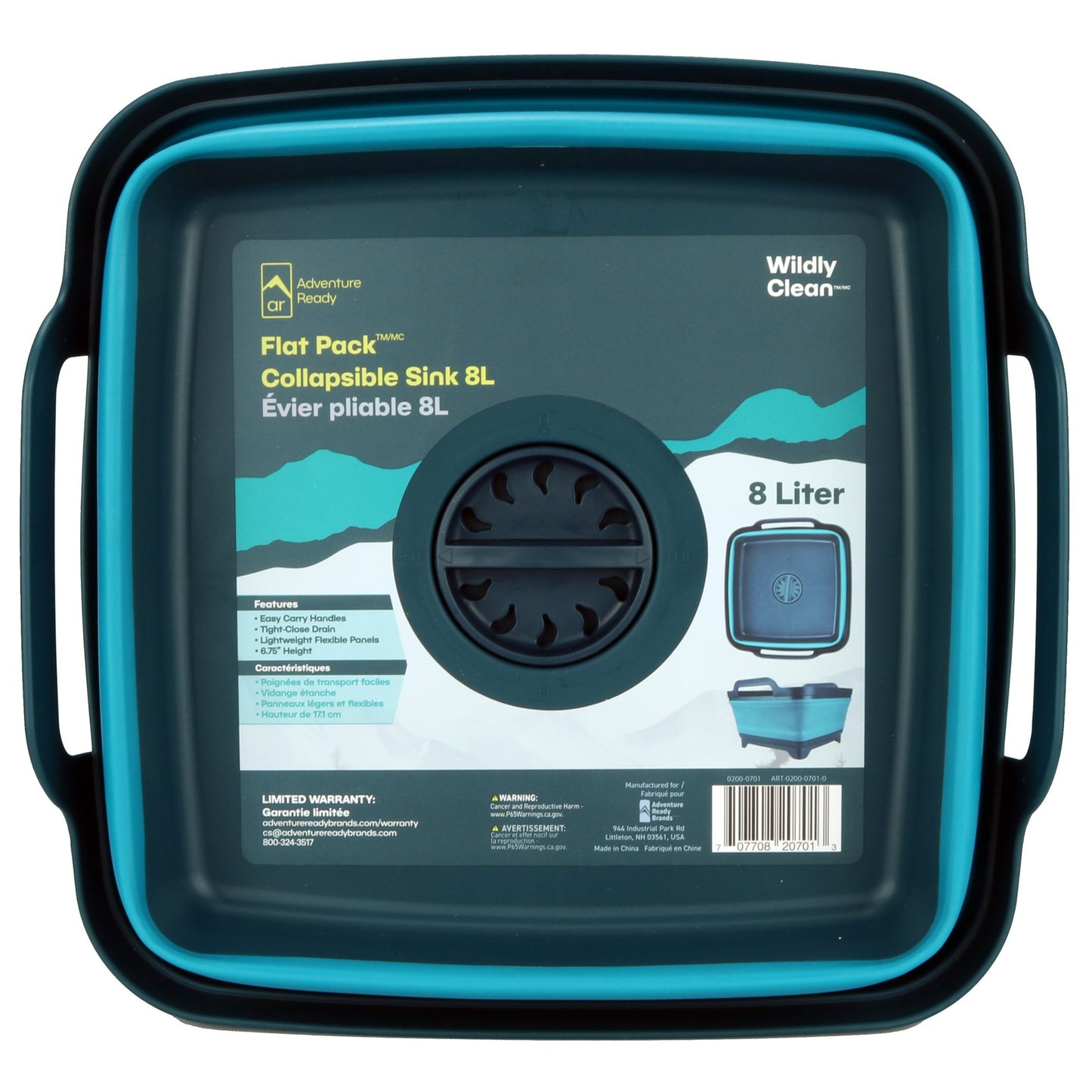 Adventure Ready - Flat Pack Sink 8L