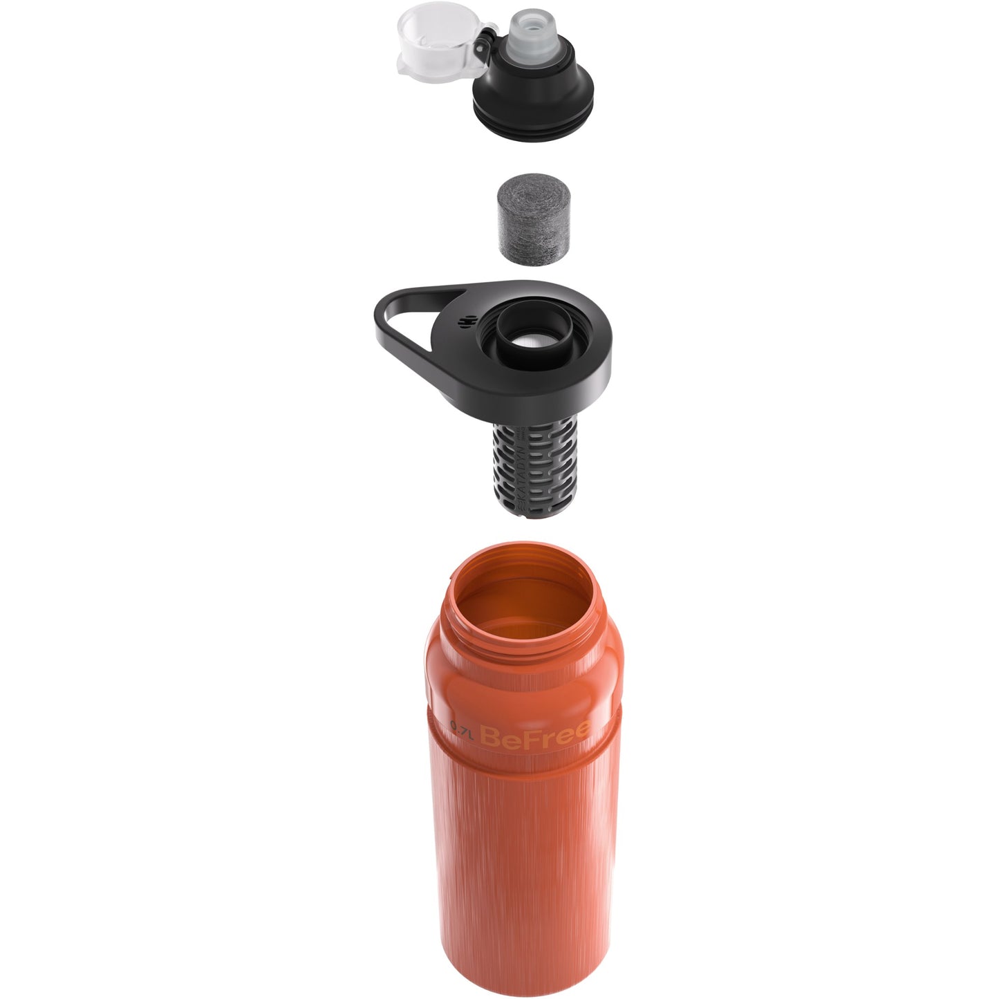 Katadyn - BeFree AC Bottle 0.7L - Red