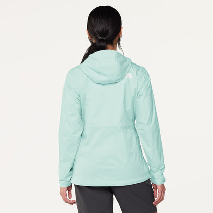 The North Face - Alta Vista Rain Jacket - Women's - Opal Frost