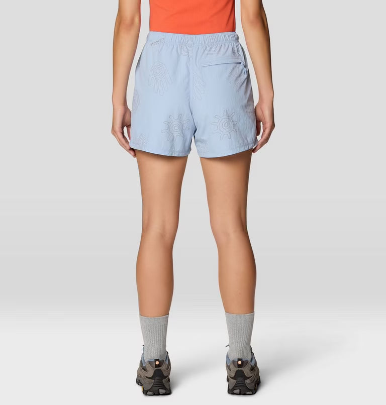 Mountain Hardwear - Stryder Short - Beach Breeze Screens Print
