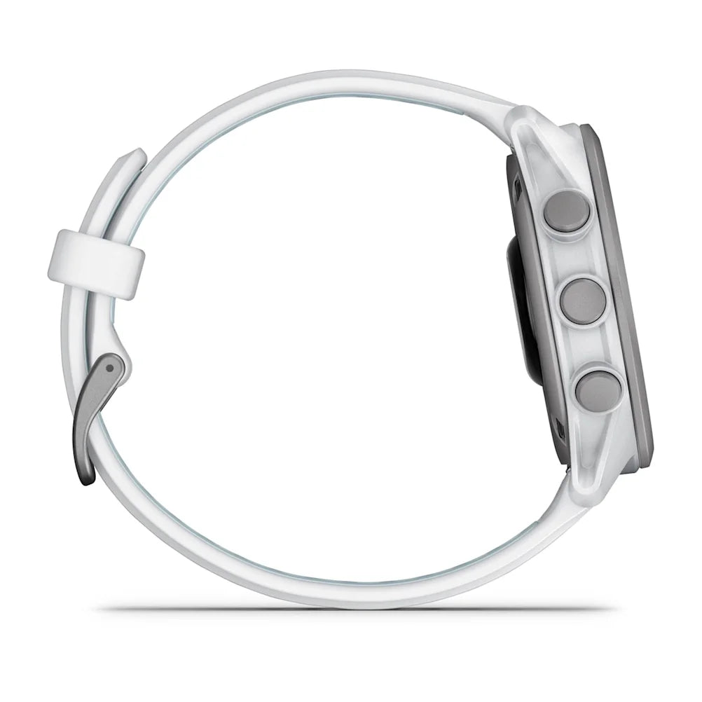 Garmin - Forerunner 170 Music - Whitestone/ Cloud Blue