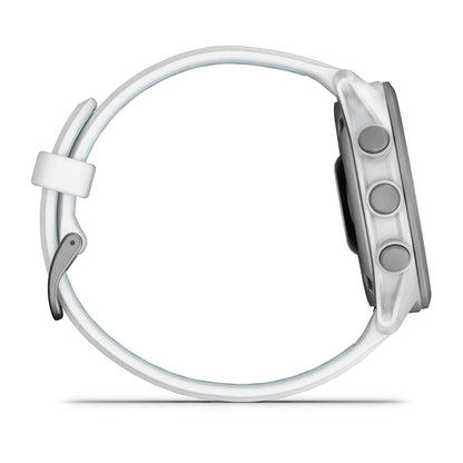 Garmin - Forerunner 170 Music - Whitestone/ Cloud Blue