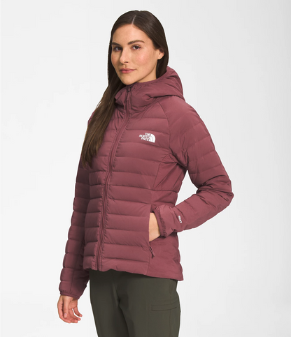The North Face - Belleview Stretch Down Hoodie - Women's - Wild Ginger
