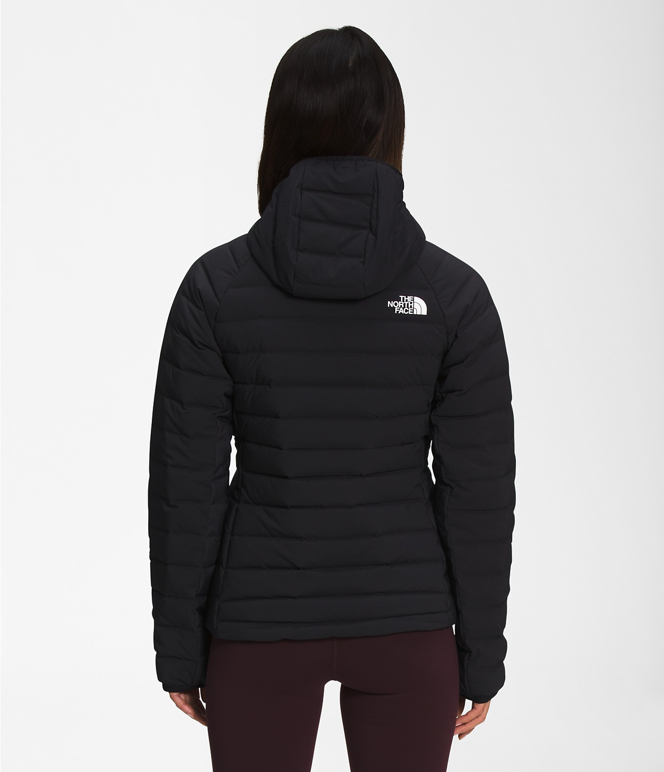 The North Face - Belleview Stretch Down Hoodie - Women's - Wild Ginger